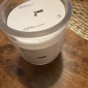 ARE White Scented Candle